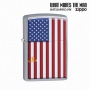 Зажигалка Zippo (оригинал) Американский флаг 