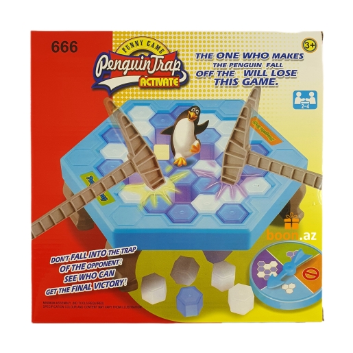 Настольная игра "Ловушка для пингвина" Penguin trap (Не урони пингвина)