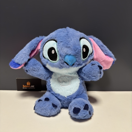 Мягкая плюшевая игрушка пушистик Стич "Лило и Стич" Stitch (голубой)