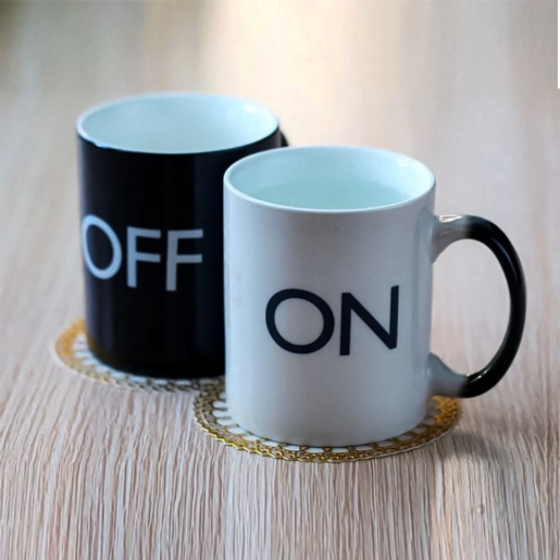 Кружка хамелеон «ON-OFF», Thermo Cup «ON OFF»