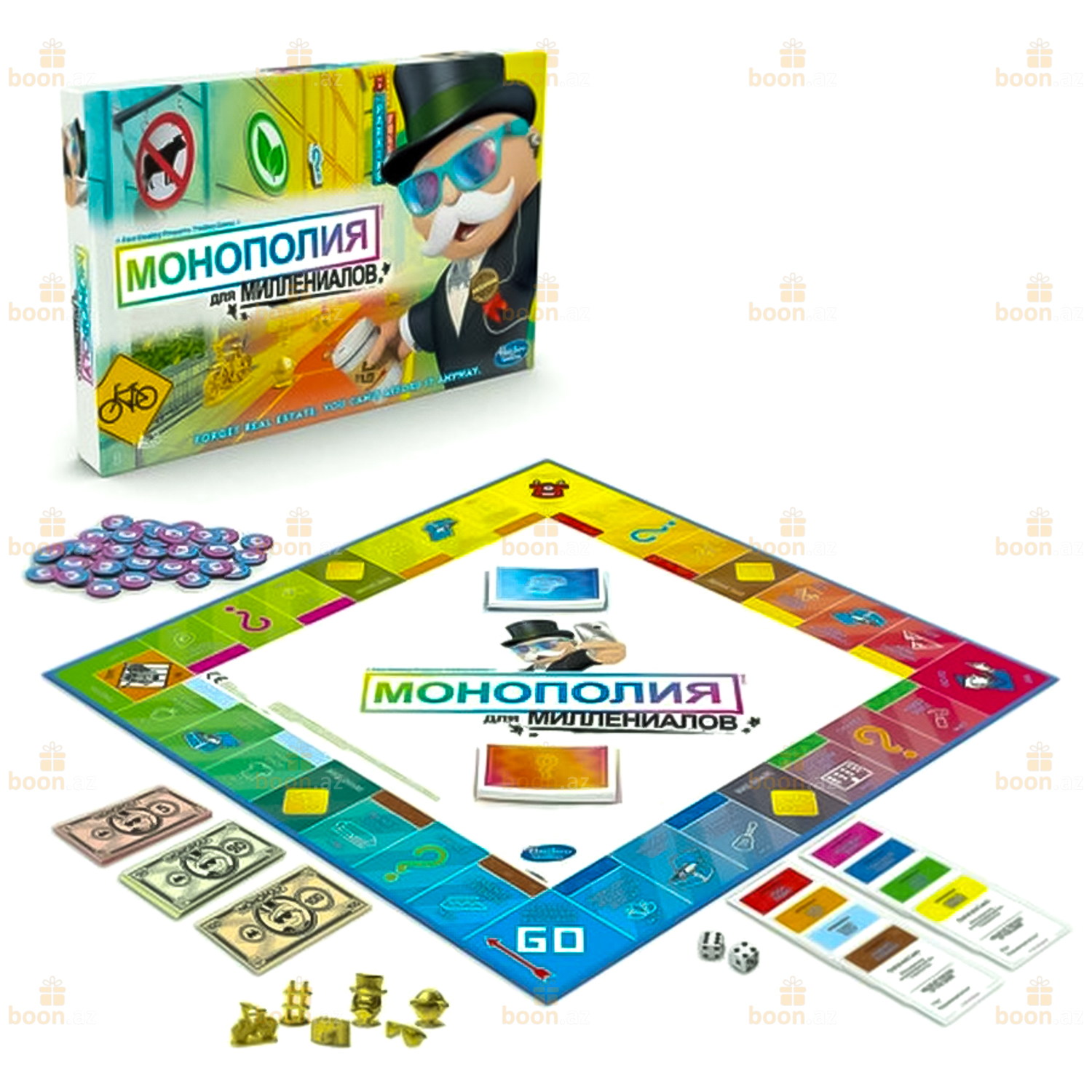 Настольная игра «Монополия для миллениалов» купить в Баку