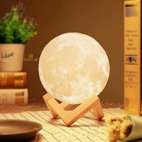 3D Луна ночник 15 см