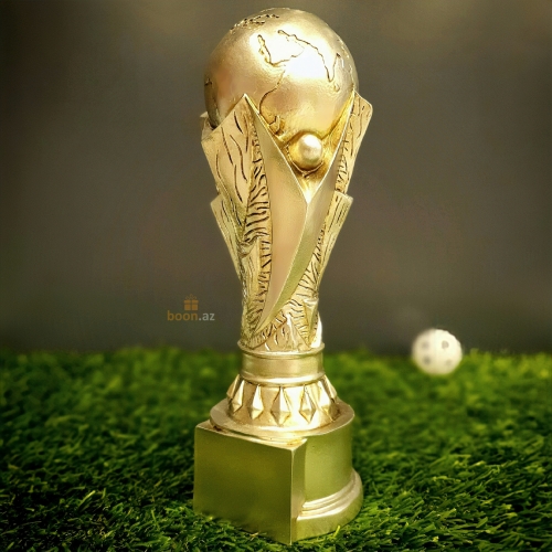 Кубок "Чемпионат мира" по футболу 2022 World cup серебряный 