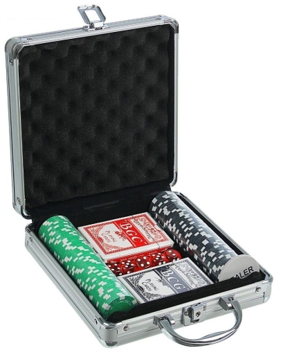 Игра «Покерный набор» (100 фишек в кейсе)