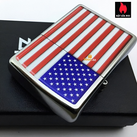 Зажигалка Zippo (оригинал) Американский флаг 