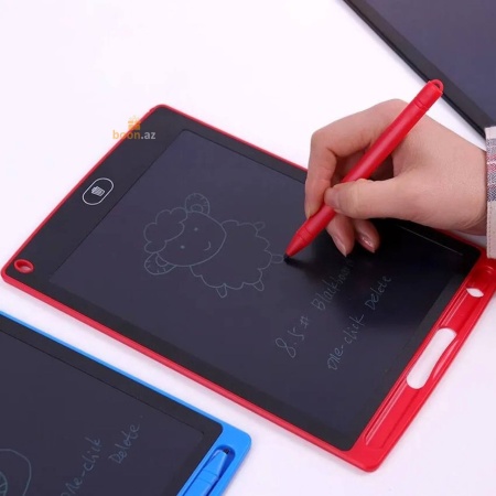 Электронный планшет для рисования (экономит 100 000 бумаг) red