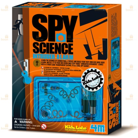 Детский шпионский набор «Охранная сигнализация» 4М 