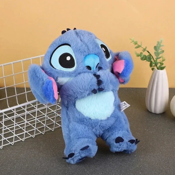 Мягкая плюшевая игрушка пушистик Стич "Лило и Стич" Stitch (голубой)