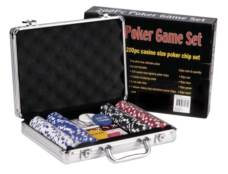 Игра «Покерный набор» (200 фишек)
