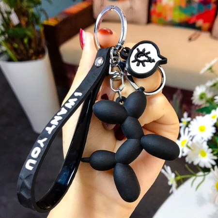 Надувной щенок - брелок , Inflatable Puppy - Keychain ч