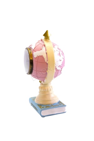 Копилка «Глобус с часами»