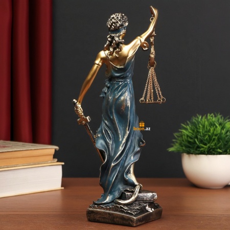 Статуэтка «Фемида» 30 см Богиня правосудия