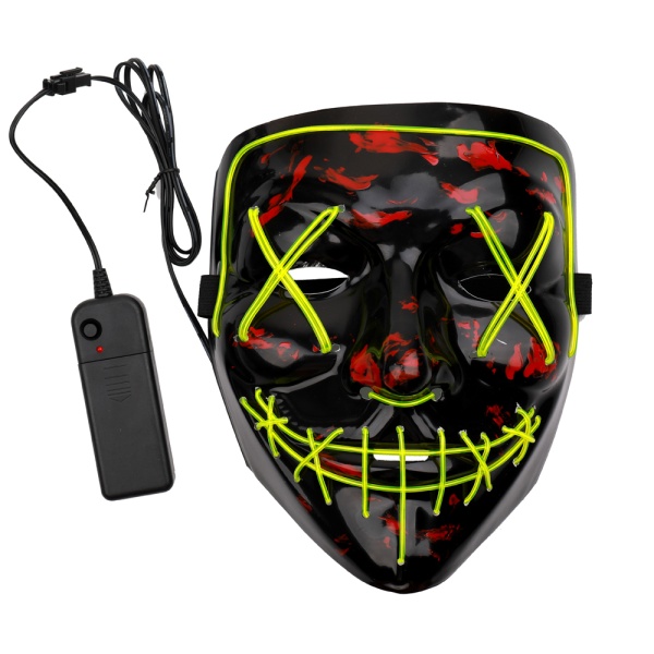 Неоновая маска "Судная ночь" .   Neon  X  mask