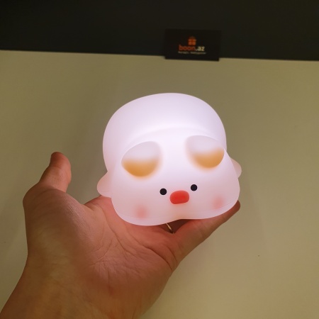 Силиконовый ночник "Свинка" Pig lamp