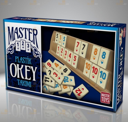 Настольная игра "MASTER OKEY" (пластик)