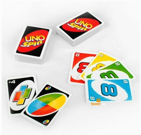 Настольная игра Uno Spin game / Уно спин рулетка