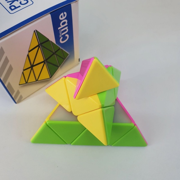 Головоломка Pyraminx без наклеек, Кубик Рубика, пирамидка