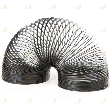 Шагающая металлическая пружинка Slinky «ВЕЛИКАН»черн