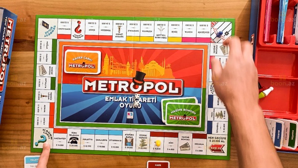 Настольная стратегическая игра «Metropol»
