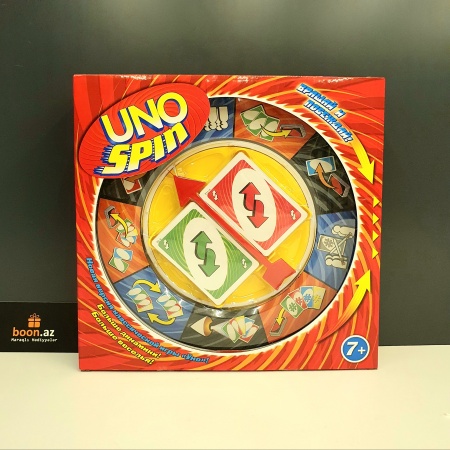 Настольная игра Uno Spin game / Уно спин рулетка