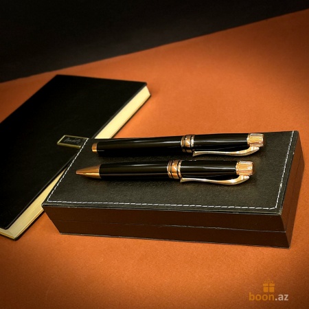 Подарочные ручки №007 black-bronze 3