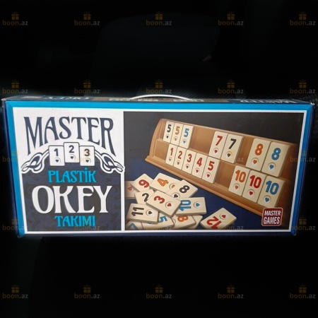 Настольная игра "MASTER OKEY" (пластик)