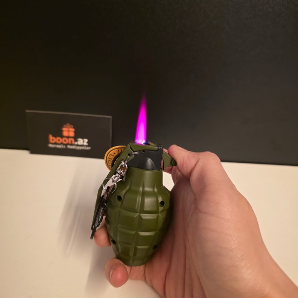 Зажигалка-брелок Граната (большая)