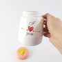 Кружка с крышкой "I love you"