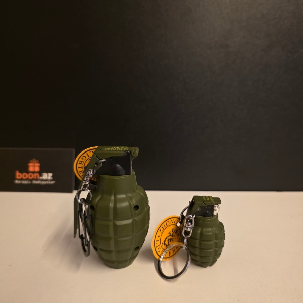 Зажигалка-брелок Граната (большая)