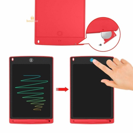 Электронный планшет для рисования (экономит 100 000 бумаг) red