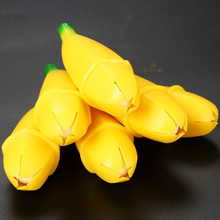Игрушка антистресс "Банан смайлик" 