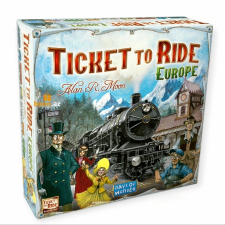 Настольная игра Ticket to ride Europe (реплика)