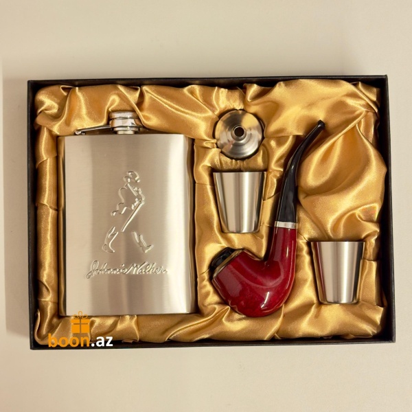 Подарочный набор с флягой Johnnie Walker