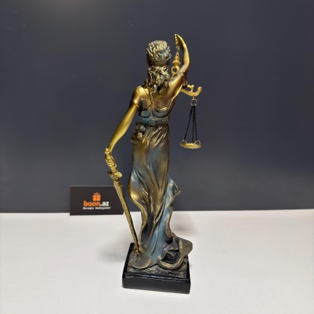 Статуэтка «Фемида» 30 см Богиня правосудия