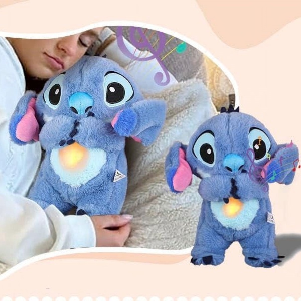 Мягкая плюшевая игрушка пушистик Стич "Лило и Стич" Stitch (голубой)