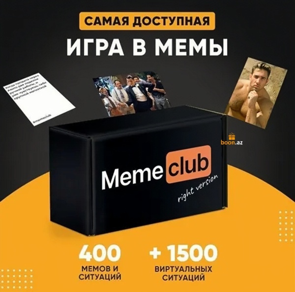 Настольная игра “Мемклаб” Meme club