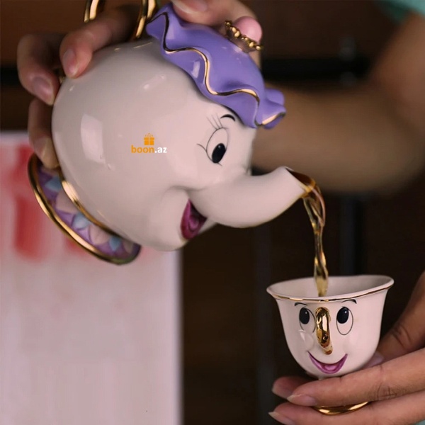 Чайный набор Красавица и чудовище оригинал 