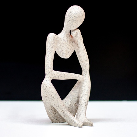 ГЛАДКАЯМодная статуэтка из песчаника "Абстрактные эмоции"  Fashionable sandstone figurine " Abstract emotions"
