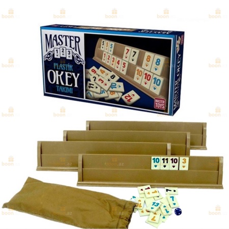 Настольная игра "MASTER OKEY" (пластик)