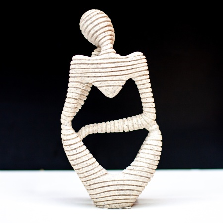 ПОЛОСАТОЯМодная статуэтка из песчаника "Абстрактные эмоции"  Fashionable sandstone figurine " Abstract emotions"