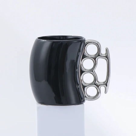 Кружка «Кастет» black-siver