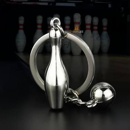 Металлический брелок "Боулинг" (bowling)