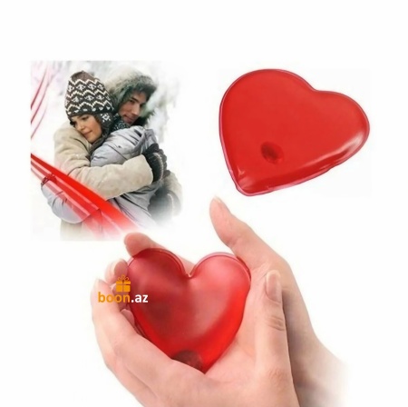 Многоразовая грелка для рук Сердце