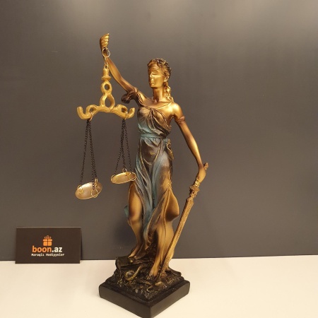Статуэтка «Фемида» 30 см Богиня правосудия