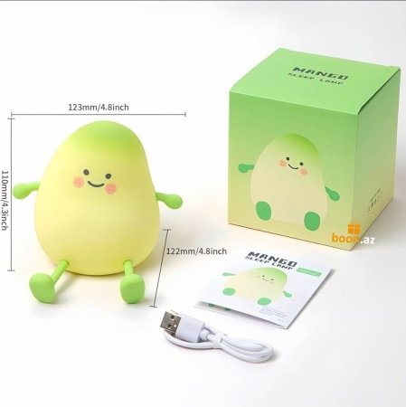 Силиконовый ночник Манго Sleep lamp Mango