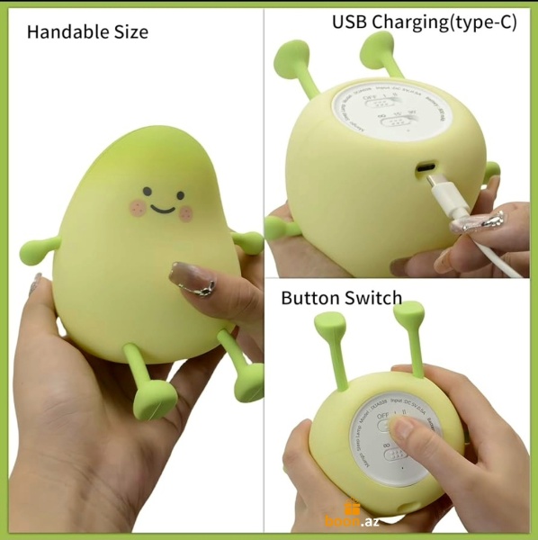 Силиконовый ночник Манго Sleep lamp Mango
