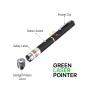 Лазерная указка в виде ручки Green laser pointer pen (1км)