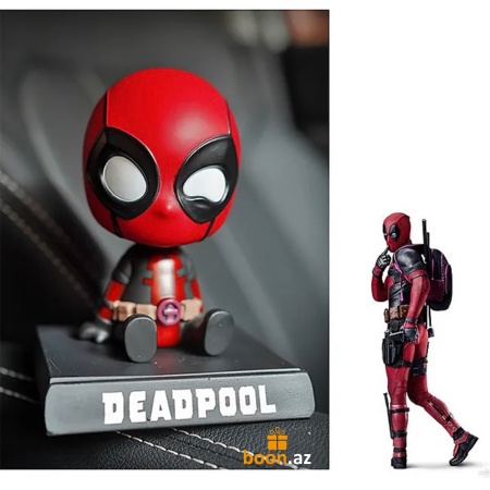 Авто держатель в машину Дэдпул  Deadpool (качает головой)