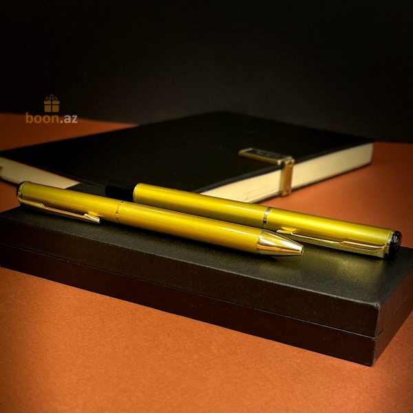 Подарочные ручки 802 gold doubble 1