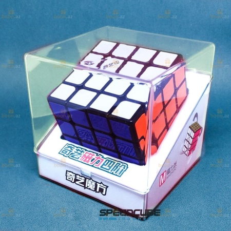 Кубик-Рубик  головоломка 4x4х4 QiYi MoFangGe MS Black (магнитный)